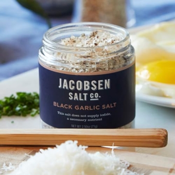 Gourmet Jacobsen Black Garlic Salt - Umami Seasoning