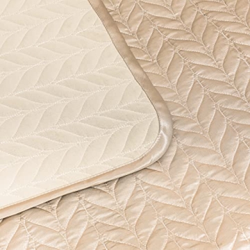 Whale Flotilla Silky Soft Satin Quilt Set for Luxury Comfort