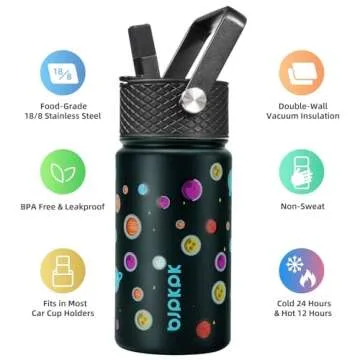 Stylish and Functional BJPKPK Insulated Water Bottle