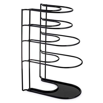 Cuisinel Heavy Duty Pots and Pans Organizer 5-Tier Rack
