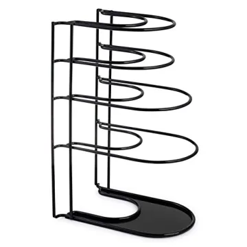Cuisinel Heavy Duty Pots and Pans Organizer 5-Tier Rack