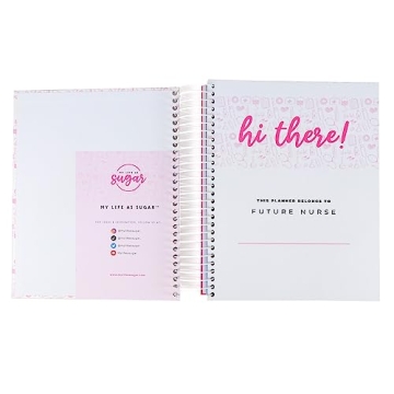 Nurse Sugar Nursing Student Planner for Organized Success