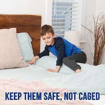 Primica Toddler Bed Bumper - Safe and Comfortable Foam Cushion