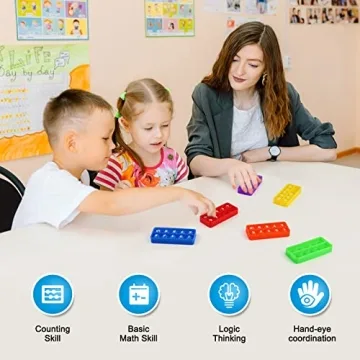 Aizweb Ten-Frame Counting Toys for Kids 3-5