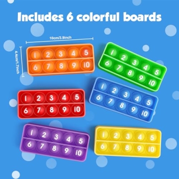 Aizweb Ten-Frame Counting Toys for Kids 3-5
