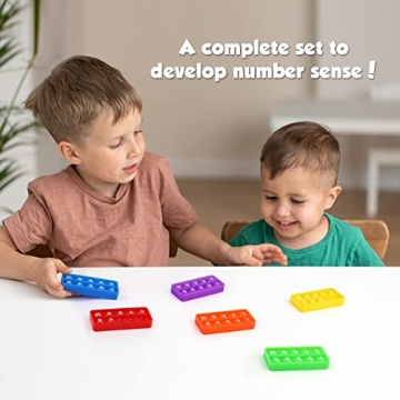 Aizweb Ten-Frame Counting Toys for Kids 3-5