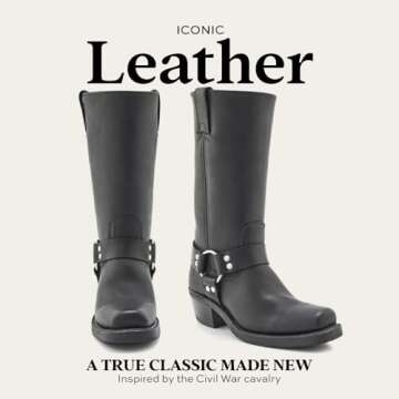 Frye Harness 12R Women's Motorcycle Boots - Stylish & Durable