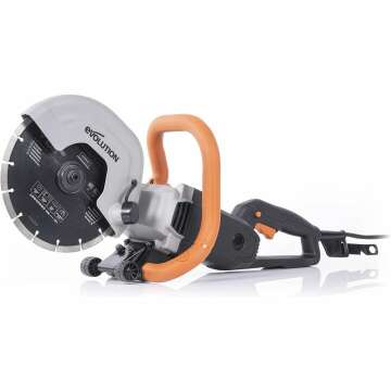 Evolution R230DCT Concrete Saw with 15A Motor