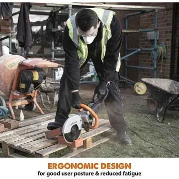 Evolution R230DCT Concrete Saw with 15A Motor