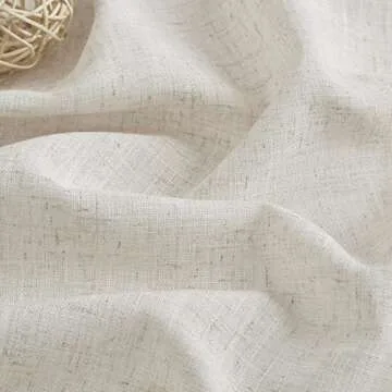 Natural Pinch Pleated Semi Sheer Curtains for Any Room