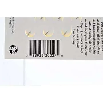 Twin Pointed Tapestry Needles - Size 22, 3-Pack for Seamless Crafting