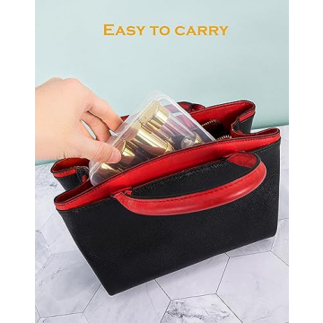 Elegant Gold Travel Pump Bottle Set Leak-Proof TSA-Approved