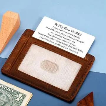 Dad to Be Gift Card for New Fathers - Heartwarming Keepsake
