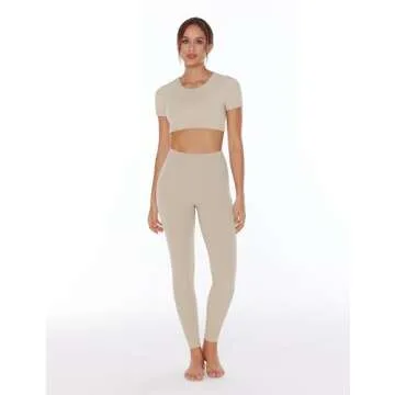 ENERBLOOM High Waisted Compression Yoga Leggings