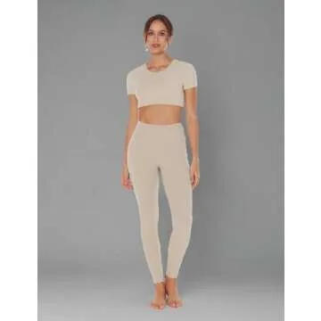 ENERBLOOM High Waisted Compression Yoga Leggings