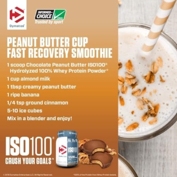 Dymatize ISO100 Hydrolyzed Protein Powder 25g Protein