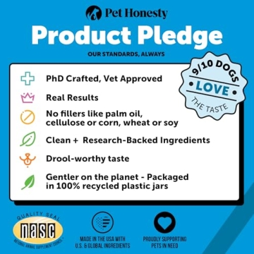 Pet Honesty Salmon Skin Health Chews for Dogs 90 Count