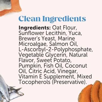 Pet Honesty Salmon Skin Health Chews for Dogs 90 Count