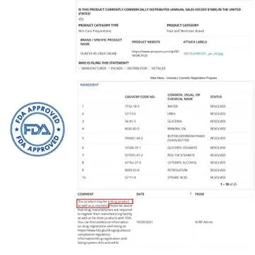 Effective OUKEYA Urea 40% Foot Cream for Dry Skin