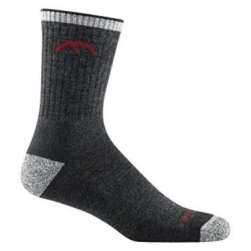 Darn Tough Merino Wool Micro Crew Socks Cushion Black