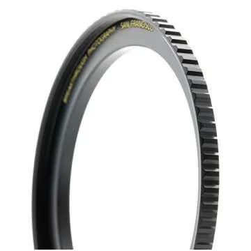 Breakthrough Photography 58mm to 77mm Step-Up Lens Adapter Ring for Filters, Made of CNC Machined Br...