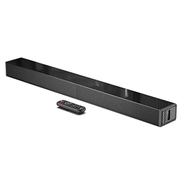 LARKSOUND 31" Sound Bar for TV - Bluetooth, HDMI ARC, Optical, AUX, USB
