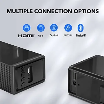 LARKSOUND 31 Inch TV Sound Bar Bluetooth HDMI ARC Optical AUX USB