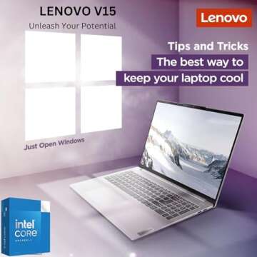 Lenovo V15 Business Laptop • 32GB RAM • 1TB SSD • Intel 4-core Processor • 15.6" FHD • Eth...