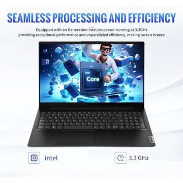 Lenovo V15 Laptop | 32GB RAM, 1TB SSD | Sleek Design & Performance