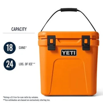 YETI Roadie 24 Hard Cooler in King Crab Orange