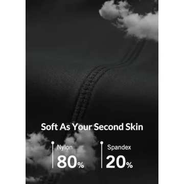 BALEAF Workout Leggings for Women Tummy Control with Pockets High Waisted Athletic 7/8 Ultra Soft Gym Yoga Petite Ankle Pants Black S