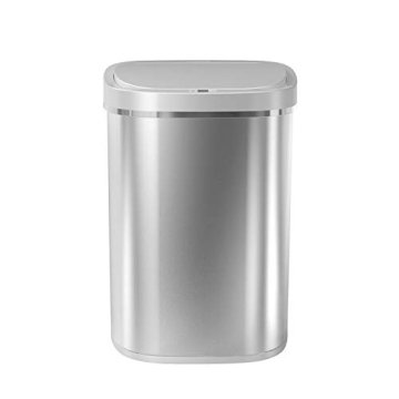 NINESTARS Touchless Infrared Motion Sensor Trash Can