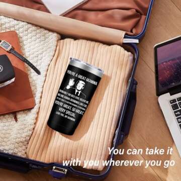 MFGNEH Grandma Gifts 20 oz Tumbler for All Occasions