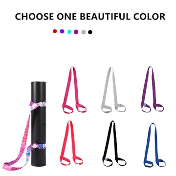 YOGAER Yoga Mat Carrier Strap for Easy Transport and Stretching