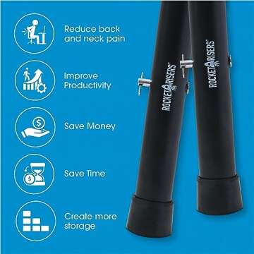 Rocket Risers: Elevate Your Folding Tables Instantly