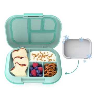 Leak-Proof Bento Lunch Box for Kids with Ice Pack
