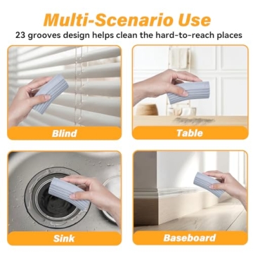 YFUIF Magic Sponge Eraser for Dust-Free Cleaning