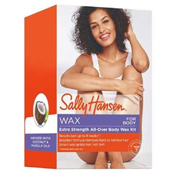 Sally Hansen Wax Kit X-Strength - Smooth Hair Removal at Home