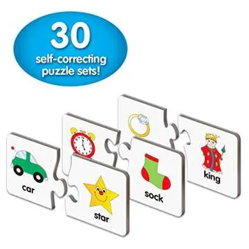 The Learning Journey: Match It! - Rhyme - Rhyming Puzzle Game for Kids Ages 3-5, Learn to Read With ...