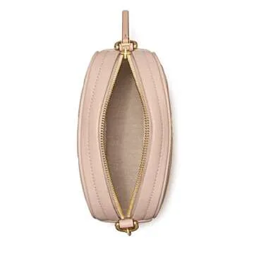 Tory Burch Women's Kira Chevron Small Camera Bag, Devon Sand