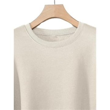 ZLXBLYYMZ Women's Teacher Pullover Fleece Lined Sweatshirt