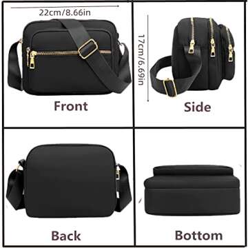 Trendy Small Nylon Crossbody Bags for Women - Perfect for Daily Use!