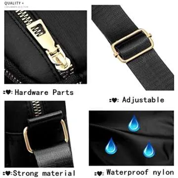 Stylish Small Nylon Crossbody Bags for Women