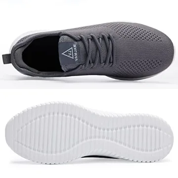 VAMJAM Men's Breathable Running Shoes - Size 10