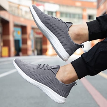 VAMJAM Men's Breathable Running Shoes - Size 10