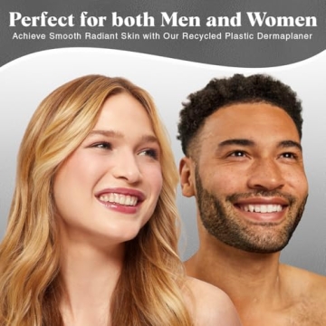 Kitsch Dermaplaning Tool - Face Razors for Women and Men, Eyebrow Trimmer & Face Shaver for Women, Facial Hair Removal for Women and Men, Dermaplane Razor for Women Face, 12 pc (Black)