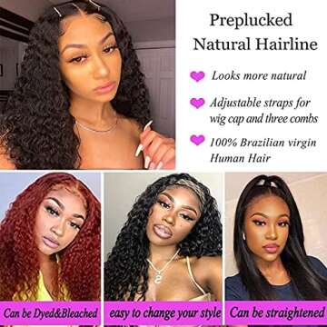 KTOOYKE 99J Burgundy Lace Front Wigs Human Hair Straight 13x4 Lace Front Wigs Human Hair Pre Plucked with Baby Hair Glueless Wigs Wine Red Wig Human Hair 180% Density (deep, 20Inch)