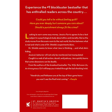 An Anonymous Girl: A Psychological Thriller to Grasp Your Mind