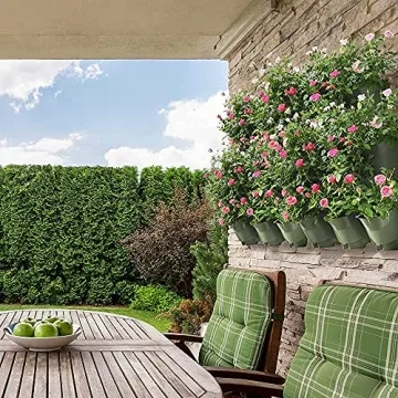 Worth Garden 36 Pockets Vertical Planters with Dripping System