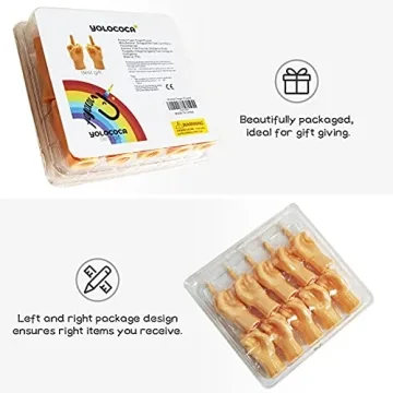 Yolococa Tiny Hands Middle Finger 10 PCS Gag Gift
